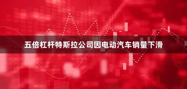 五倍杠杆特斯拉公司因电动汽车销量下滑