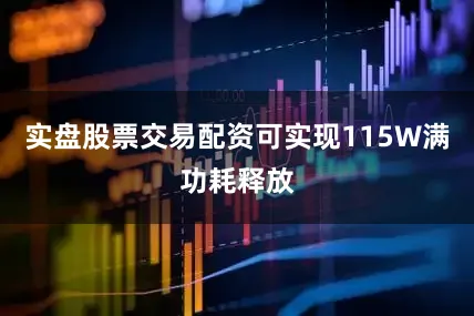 实盘股票交易配资可实现115W满功耗释放