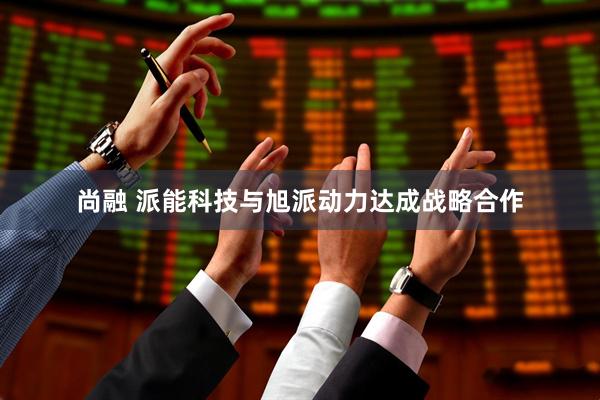 尚融 派能科技与旭派动力达成战略合作